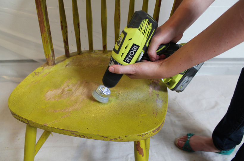 HomeMade Modern DIY EP5 Dip Dye Chair Step 1