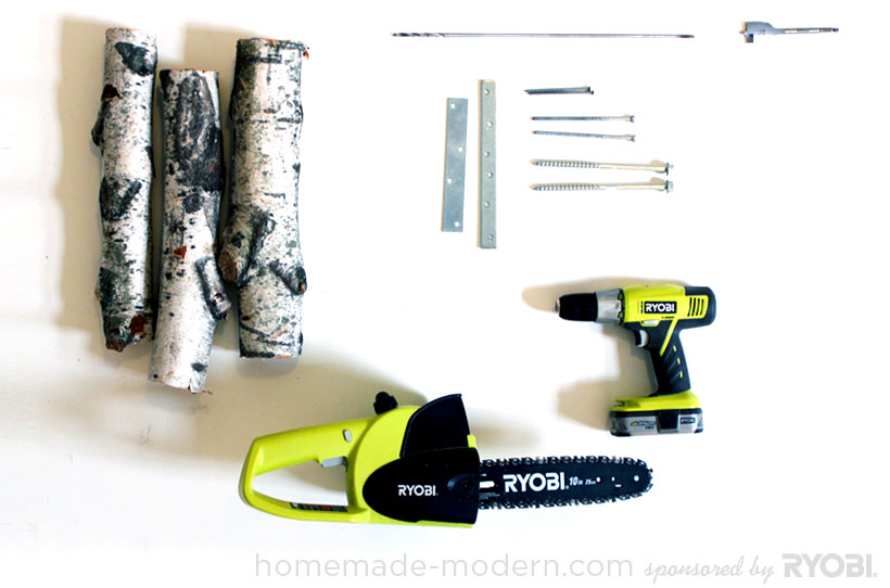 HomeMade Modern DIY EP14 Log Lounger Supplies