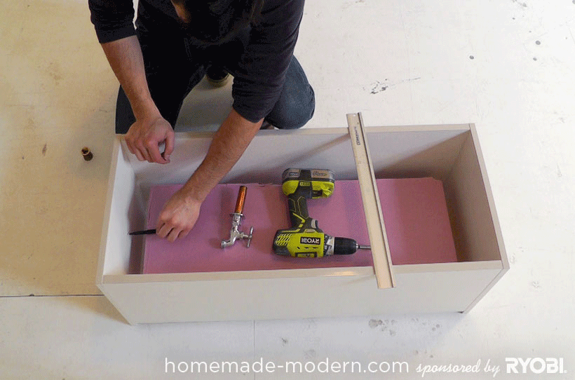 HomeMade Modern DIY EP16 Concrete Planter Step 2