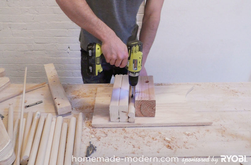HomeMade Modern DIY EP18 Puzzle Stool Step 10