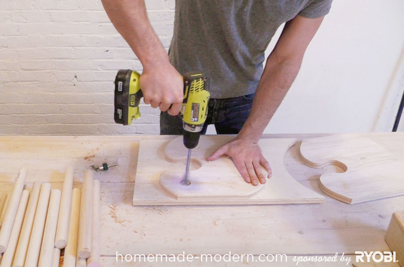 HomeMade Modern DIY EP18 Puzzle Stool Step 7