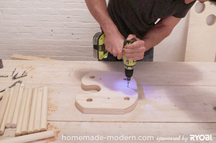 HomeMade Modern DIY EP18 Puzzle Stool Step 8