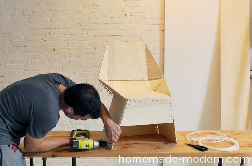 HomeMade Modern DIY EP21 The ZipStich Chair Step 8