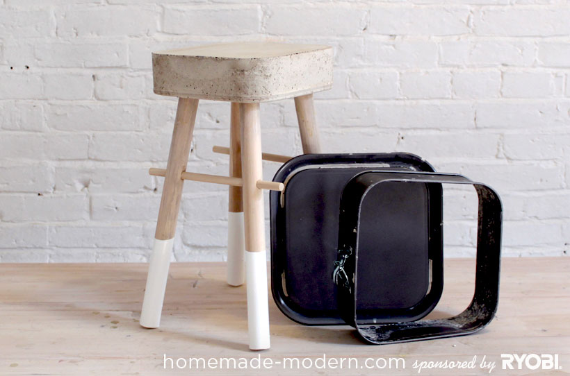 HomeMade Modern DIY EP8 $5 Bucket Stool Revisited