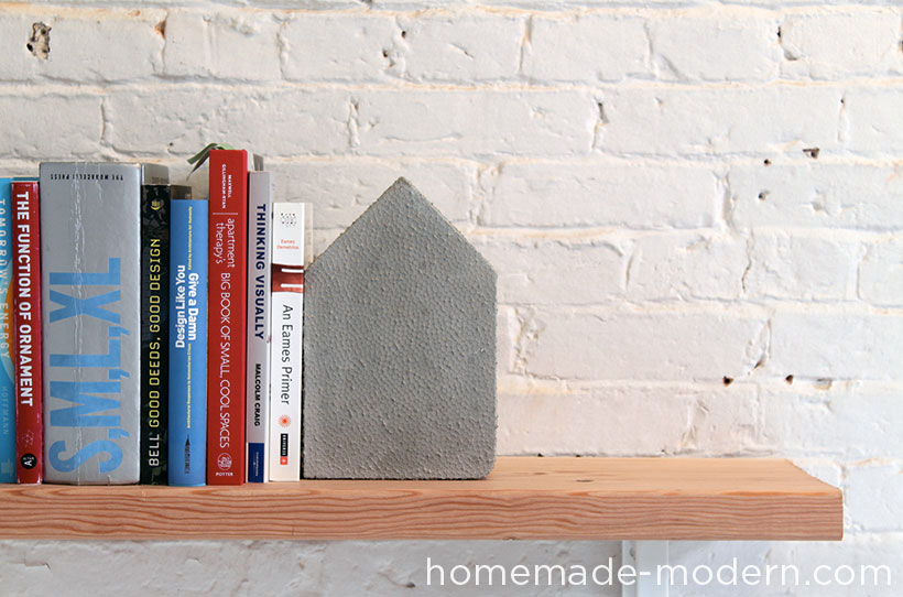 HomeMade Modern DIY EP25 Concrete Bookends Options