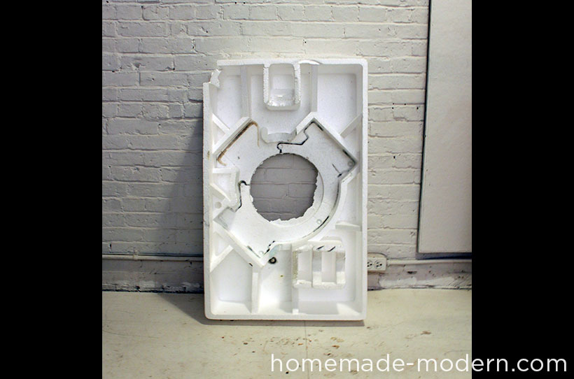 HomeMade Modern DIY EP25 Concrete Bookends Step 1