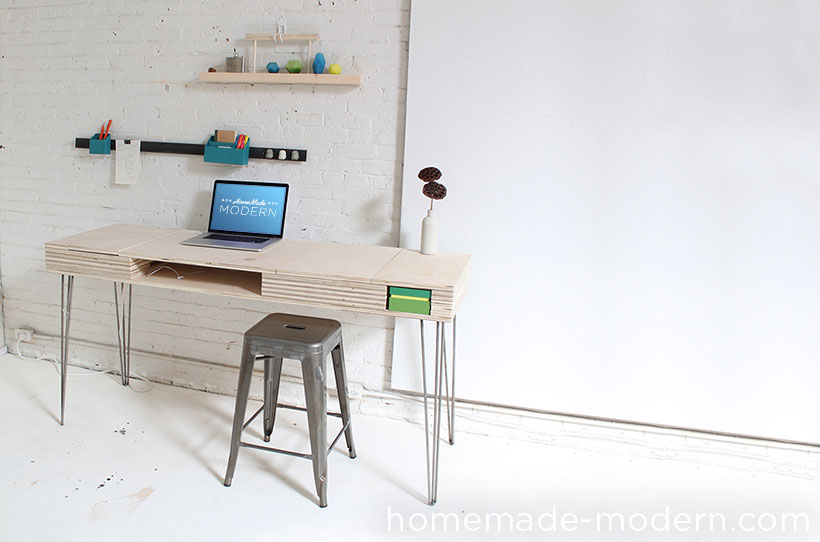 HomeMade Modern DIY The Flip Desk Options
