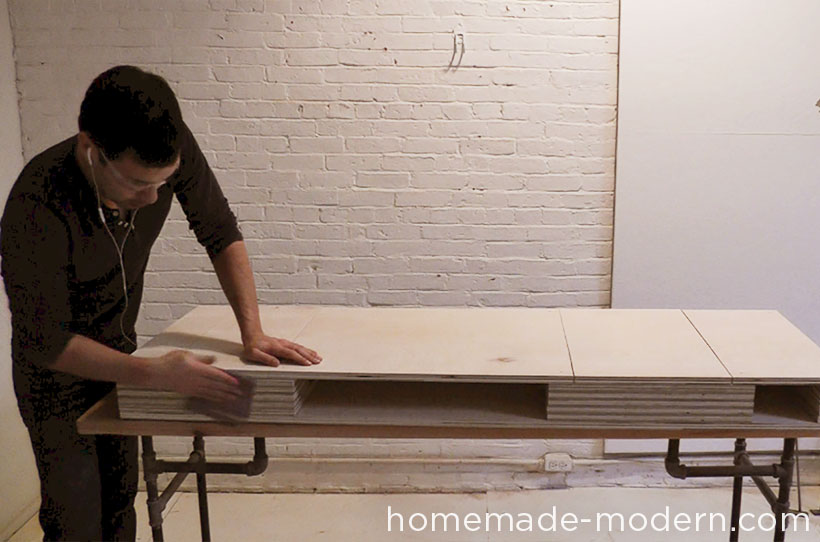 HomeMade Modern DIY EP30 The Flip Desk Step 11
