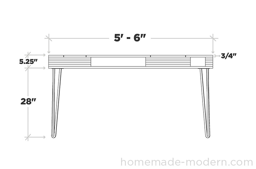 HomeMade Modern DIY EP30 The Flip Desk Step 1