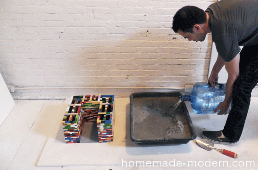HomeMade Modern DIY EP34 Concrete Nesting Tables Step 2