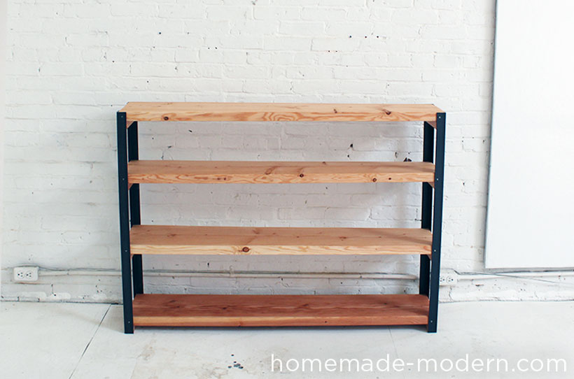 Homemade Modern Ep36 Ironbound Bookcase