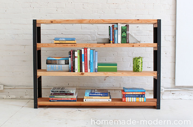 HomeMade Modern EP36 Ironbound Bookcase