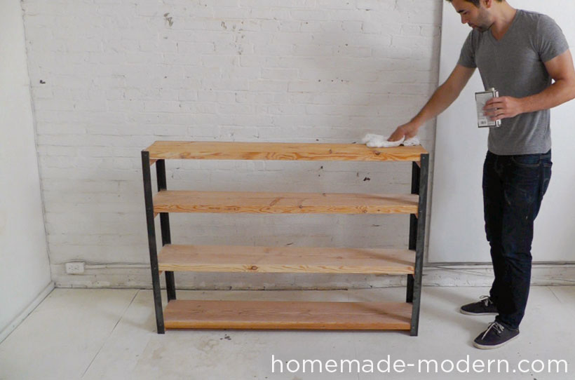 Homemade Modern Ep36 Ironbound Bookcase