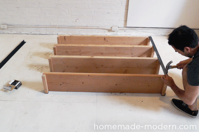 HomeMade Modern DIY EP36 Ironbound Bookcase Step 9