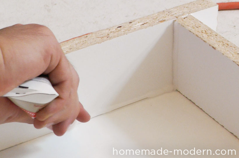 HomeMade Modern DIY EP40 Concrete + Iron Bar Table Step 4