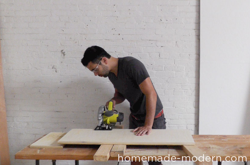 HomeMade Modern DIY EP41 The Easy DIY Table Step 2