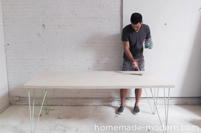 HomeMade Modern DIY EP41 The Easy DIY Table Step 6