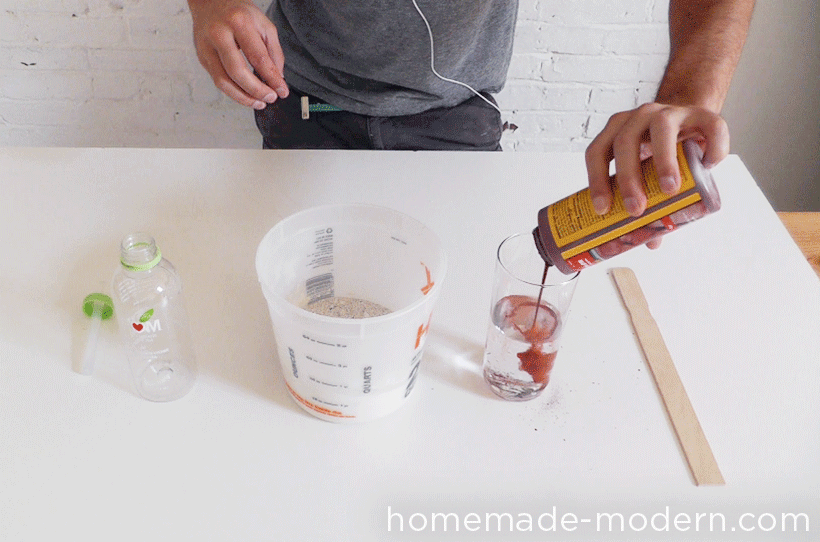 HomeMade Modern DIY EP37 Colored Concrete Step 3