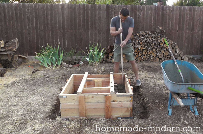 HomeMade Modern DIY EP41 Concrete Fire Pit Step 12
