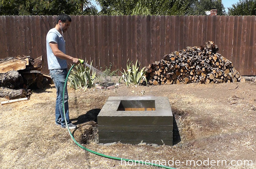 Homemade Modern Ep46 Concrete Fire Pit