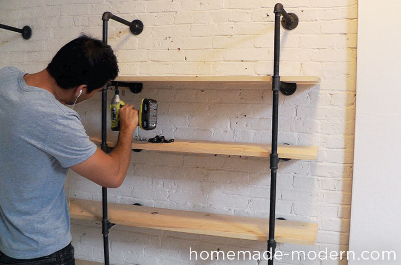 Homemade Modern Ep47 Pipe Shelves