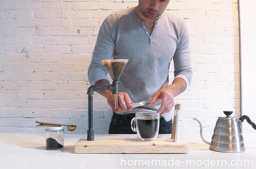 HomeMade Modern DIY EP54 Pipe Coffee Maker Step 9