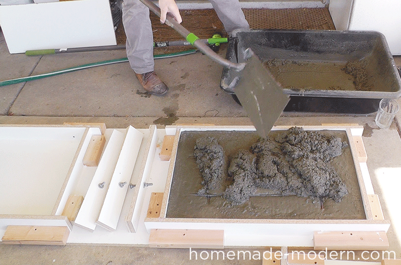 HomeMade Modern DIY EP55 Concrete Bar Step 10