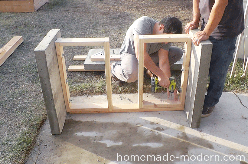 HomeMade Modern DIY EP55 Concrete Bar Step 16