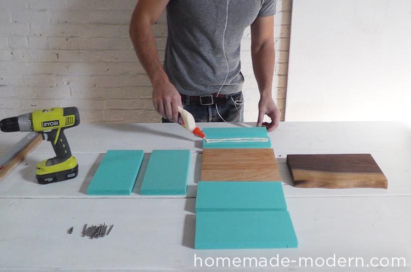 HomeMade Modern DIY EP56 Concrete Walnut Nightstand Step 10