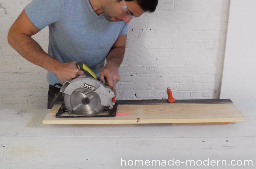 HomeMade Modern DIY EP56 Concrete Walnut Nightstand Step 8