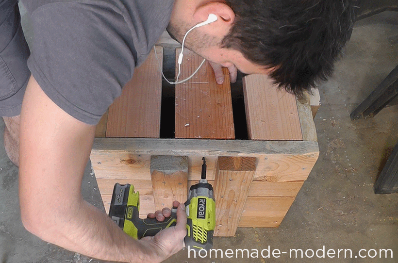 HomeMade Modern DIY EP57 Outdoor Concrete Bench Step 2
