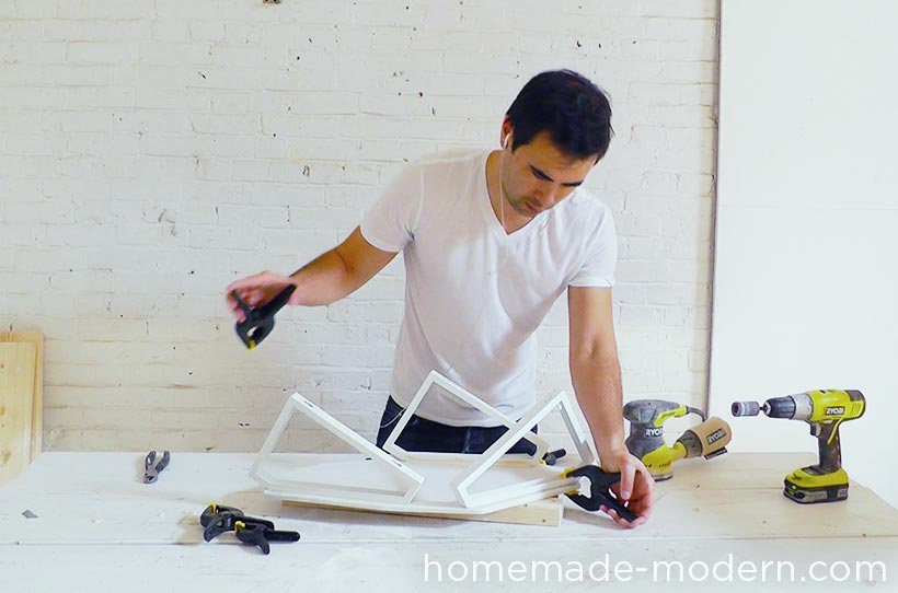 HomeMade Modern DIY EP61 Geometric Marble Coffee Table Step 7