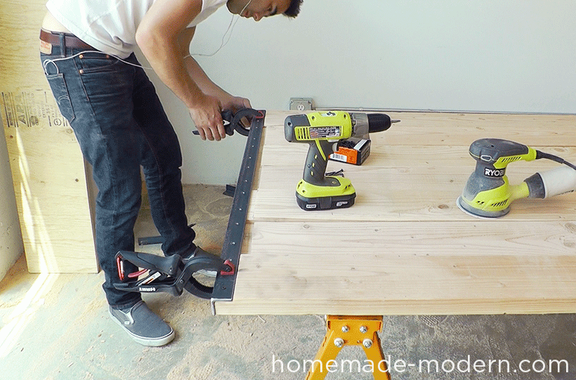 HomeMade Modern DIY EP64 Conference Table Step 12