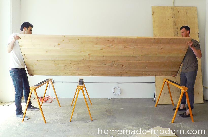HomeMade Modern DIY EP64 Conference Table Step 13