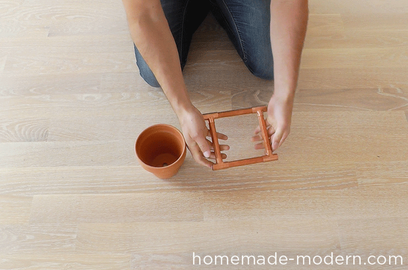 HomeMade Modern DIY EP77 Copper Herb Garden Step 2